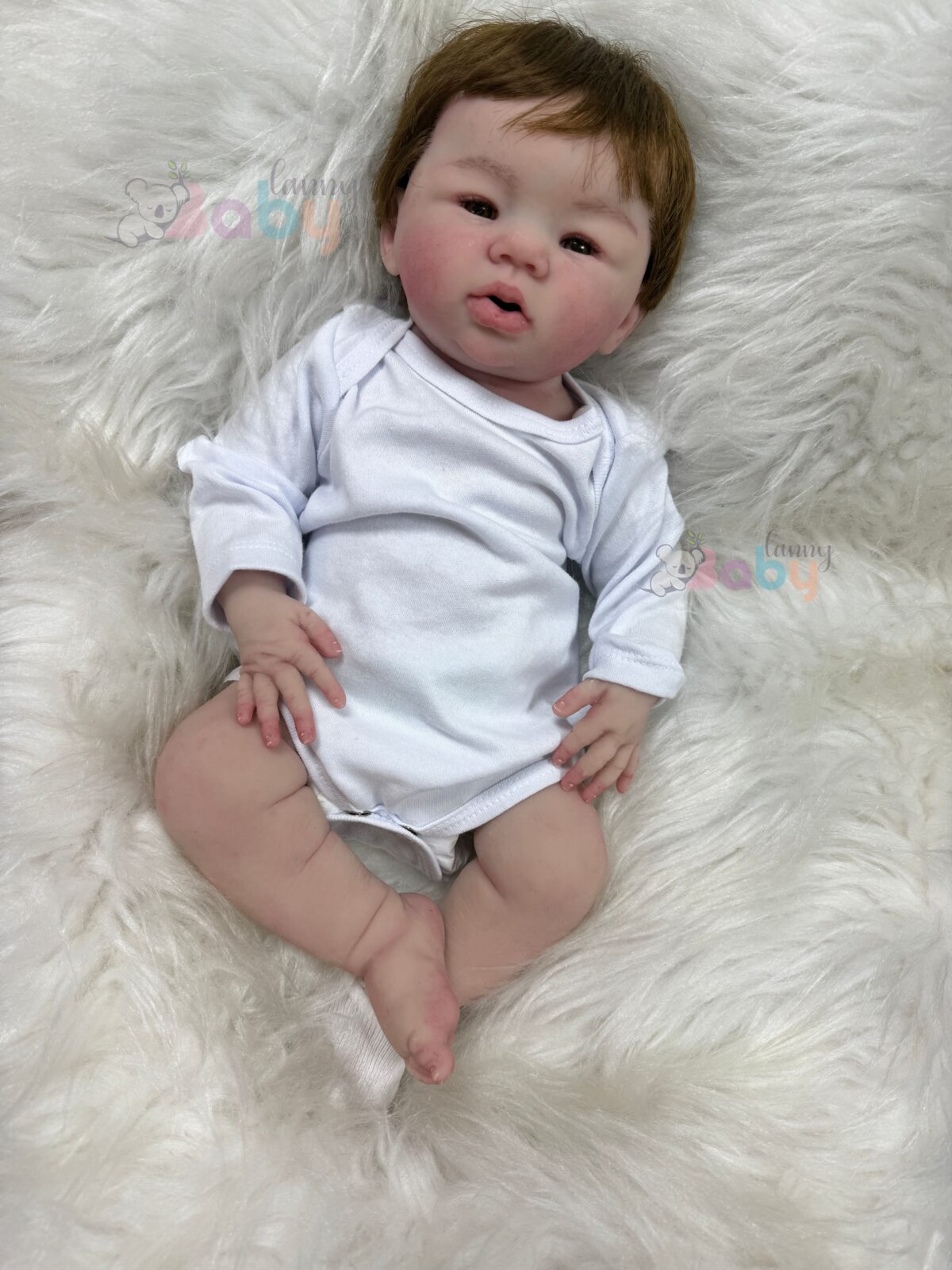 Bebê de Silicone Sólido Leo - Kit Base