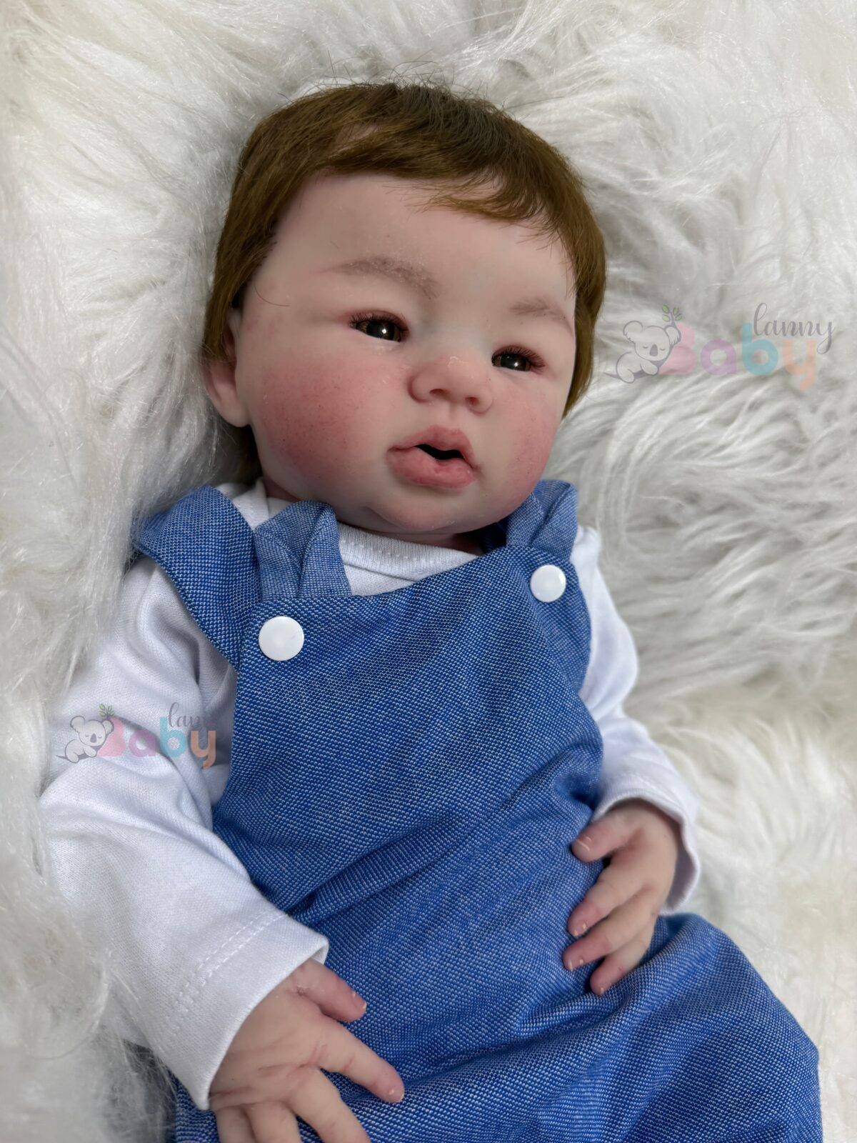 Bebê de Silicone Sólido Leo - Kit Base