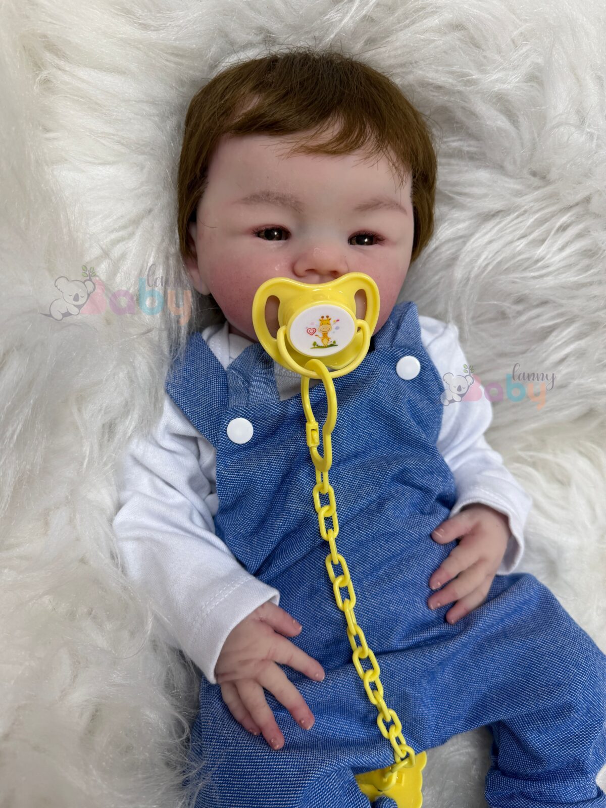 Bebê de Silicone Sólido Leo - Kit Base