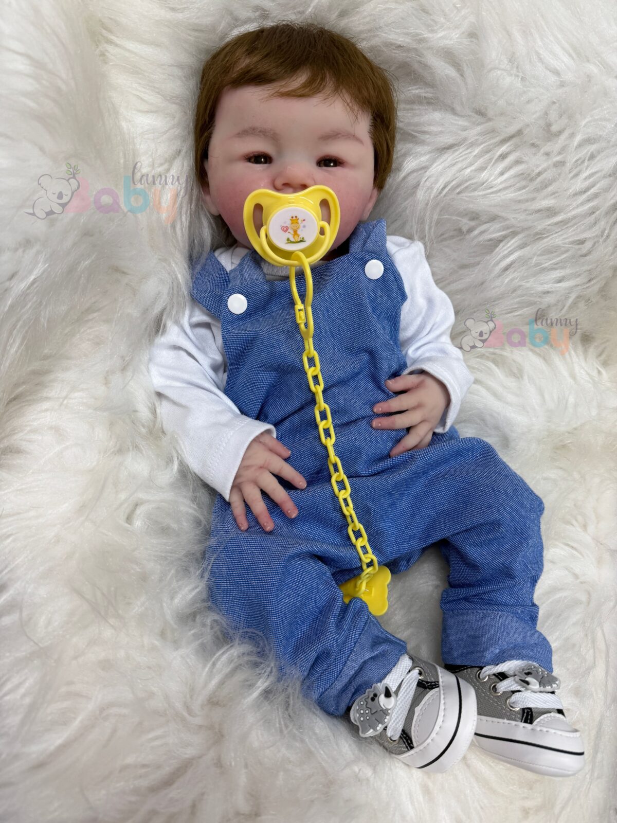 Bebê de Silicone Sólido Leo - Kit Base