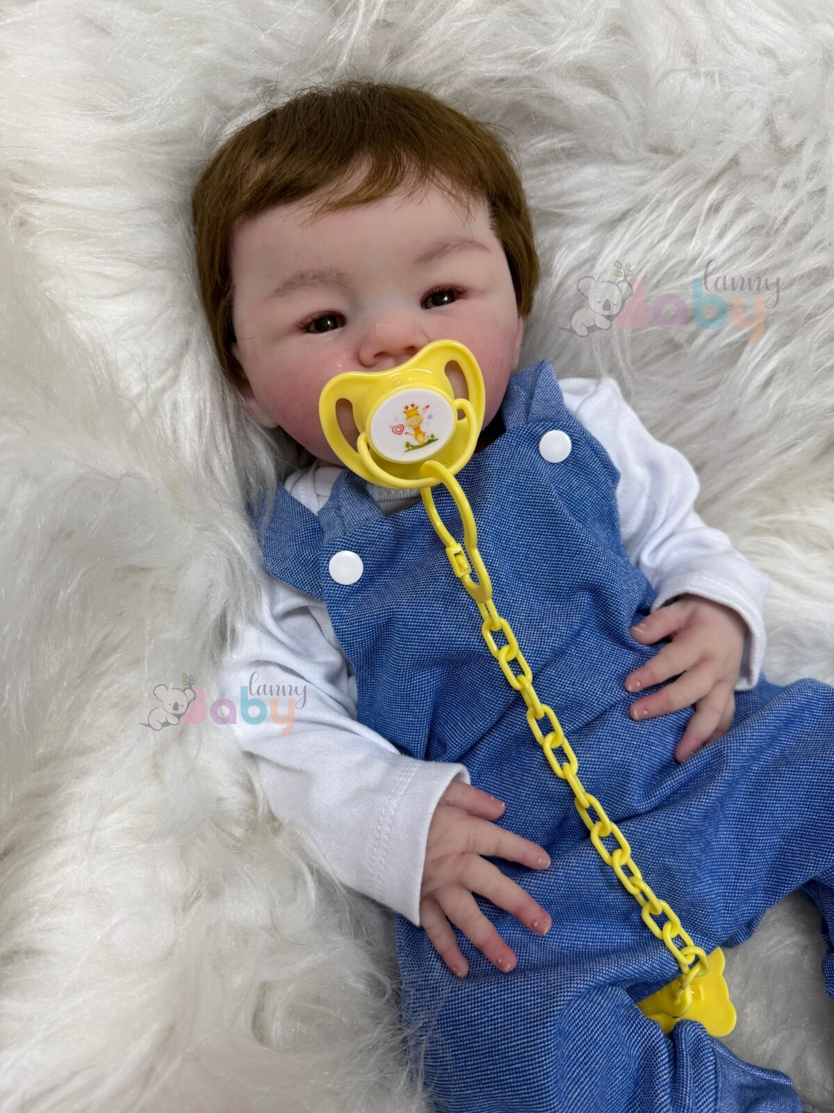 Bebê de Silicone Sólido Leo - Kit Completo