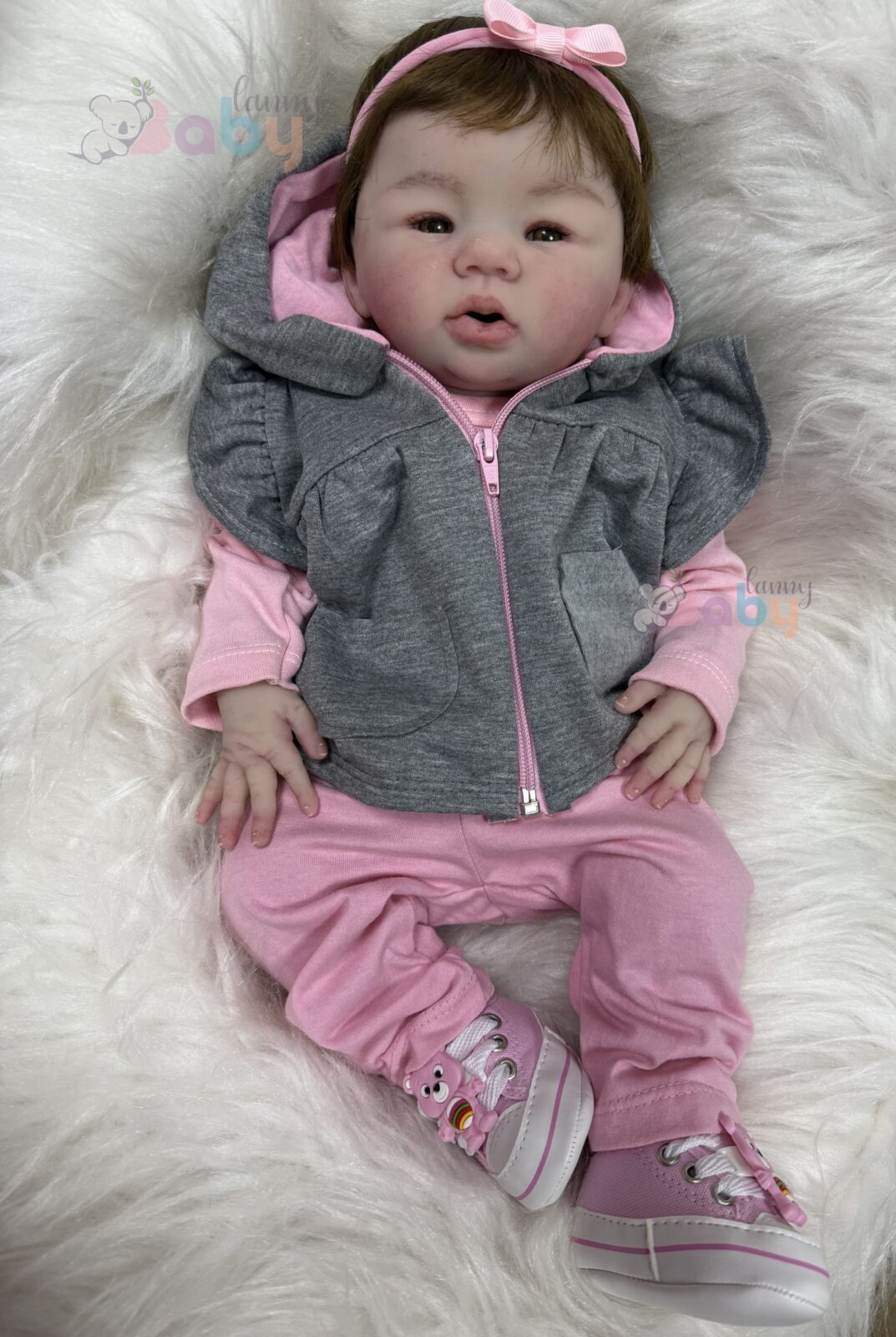 Bebê de Silicone Sólido Maia - Kit Base