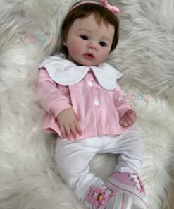 Bebê de Silicone Sólido Brenda - Kit Completo