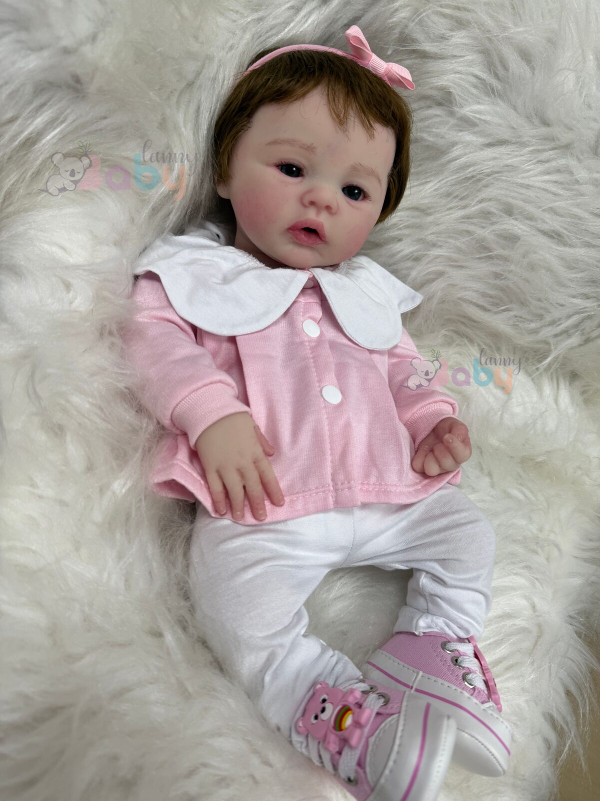 Bebê de Silicone Sólido Brenda - Kit Completo