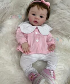 Bebê de Silicone Sólido Brenda - Kit Completo