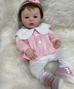 Bebê de Silicone Sólido Brenda - Kit Completo