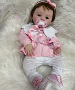 Bebê de Silicone Sólido Brenda - Kit Base