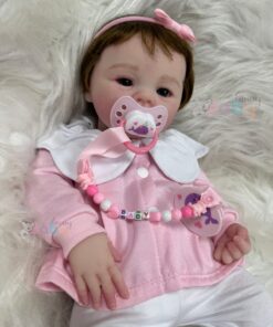 Bebê de Silicone Sólido Brenda - Kit Base