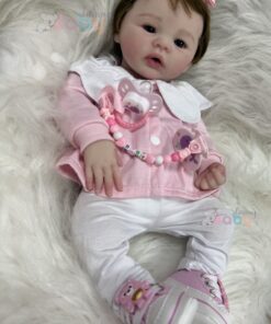 Bebê de Silicone Sólido Brenda - Kit Base