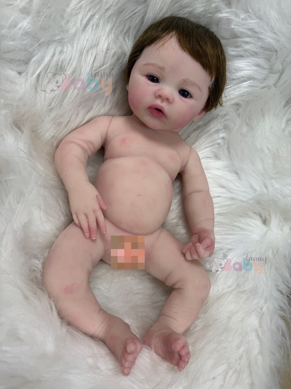 Bebê de Silicone Sólido Gael - Kit Base